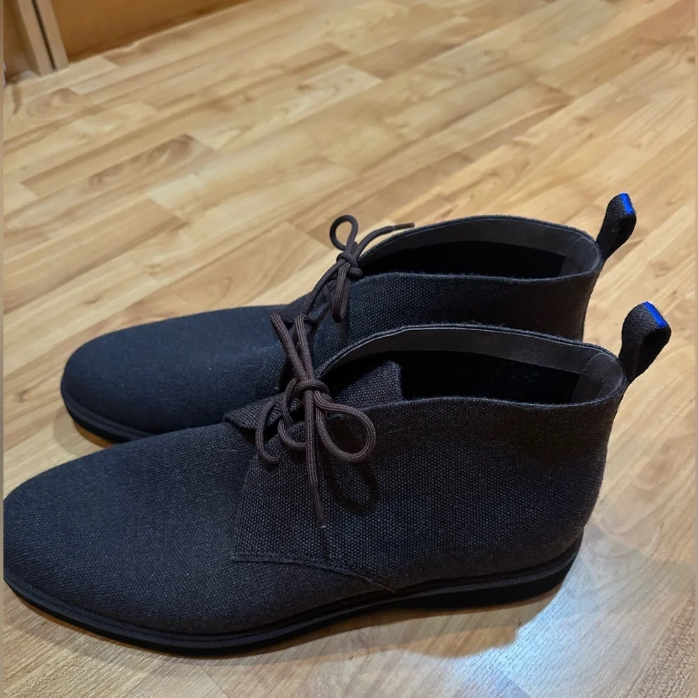 Rothy’s Men's Dark Brown Chukka Boots - Picture 1 of 5